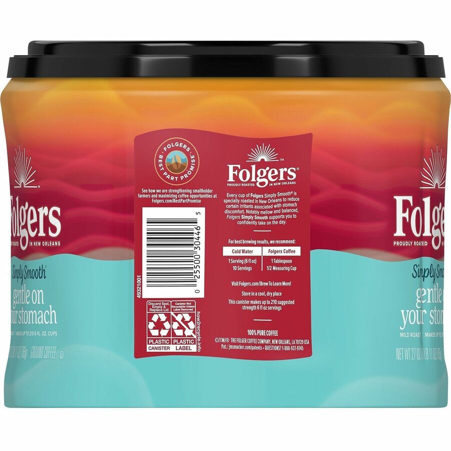 Medium - 27 oz Per Canister - Ground - 1 Each