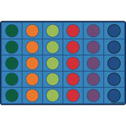 Carpets for Kids&reg; Premium Seating Circles Circletime Rug