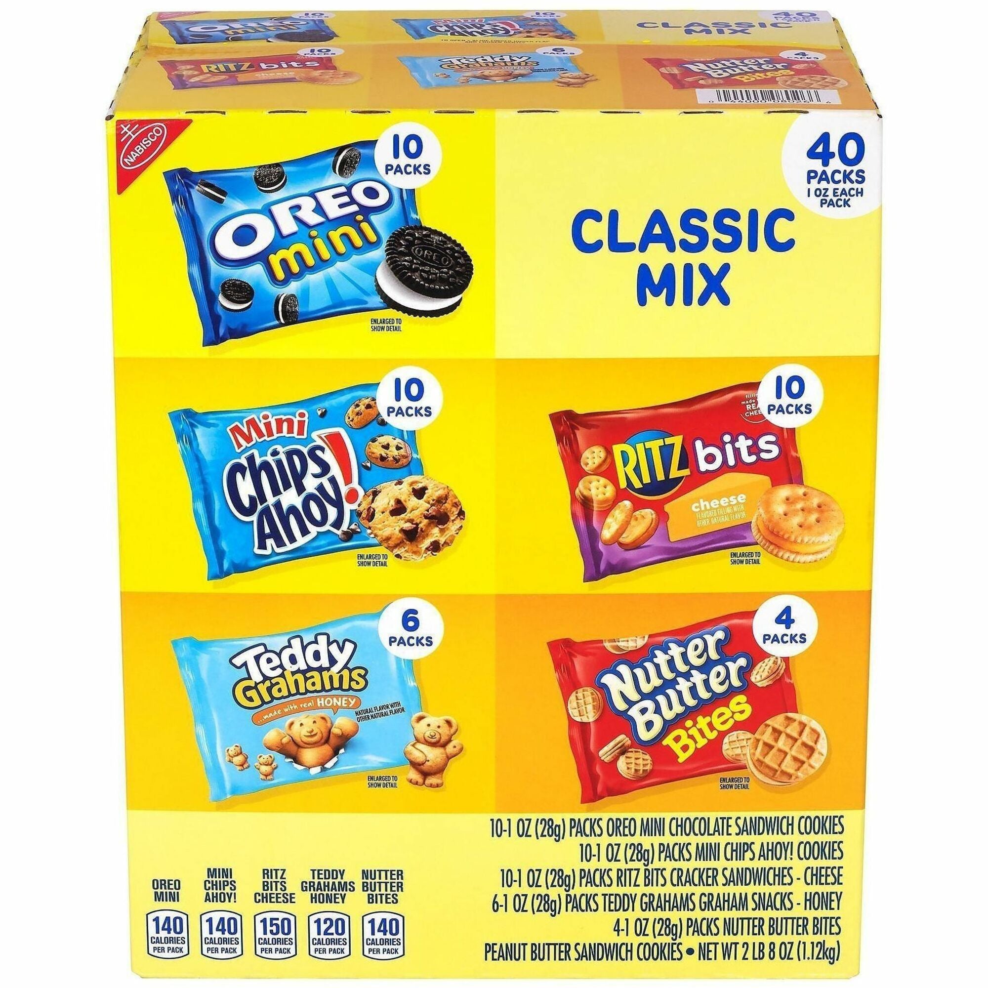 Assorted - 40/Bag - 1 Carton