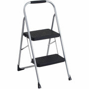 2 Step - 200 lb Load Capacity - Type III - 17.7" Width x 22.8" Depth x 34.6" Height - Platinum, Black