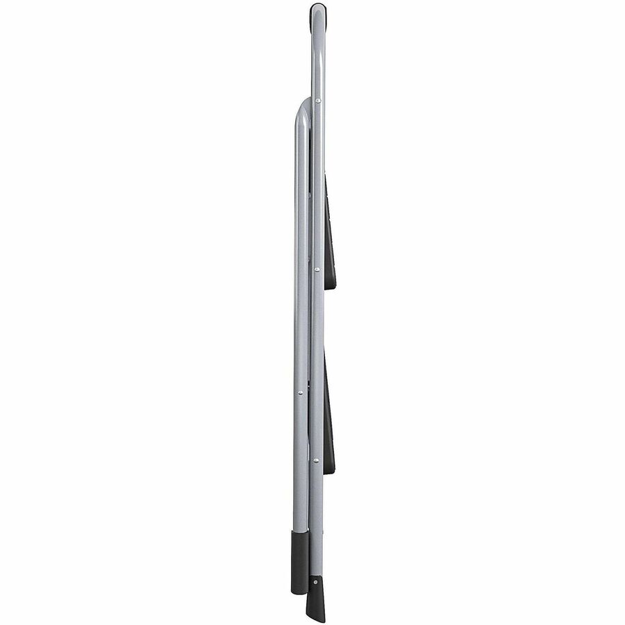 2 Step - 200 lb Load Capacity - Type III - 17.7" Width x 22.8" Depth x 34.6" Height - Platinum, Black