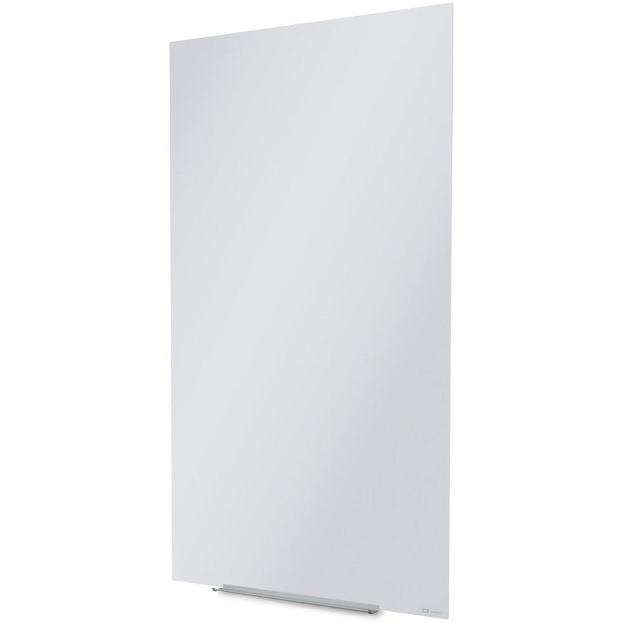50" (4.2 ft) Width x 28" (2.3 ft) Height - White Glass Surface - Rectangle - Vertical - Magnetic - 1 Each