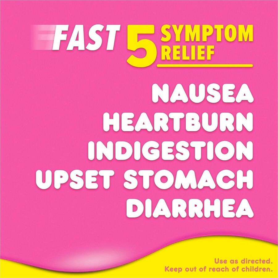 For Upset Stomach, Indigestion, Nausea, Heartburn, Diarrhea - Cherry - 30 / Box