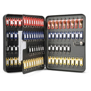 CARL Combination Key Cabinet, Black, Combination Lock, Pre-drilled Mounting Holes, Holds 137 Keys, Includes Hardware, 1 Each