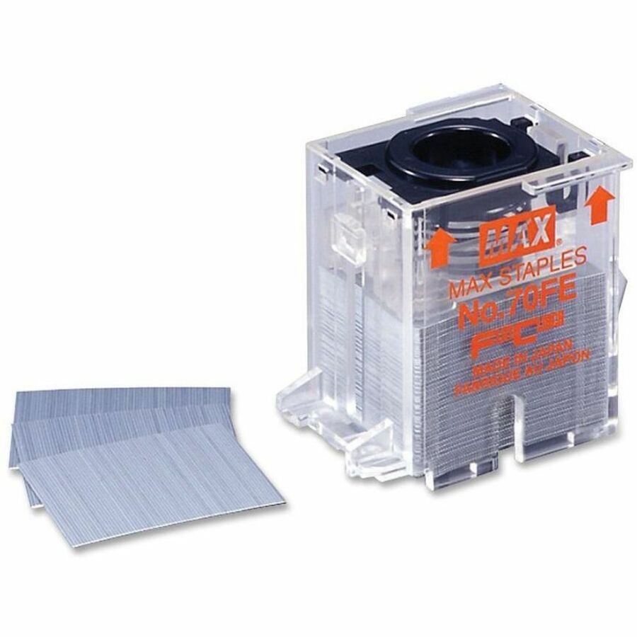 5/16" Leg - 7/16" Crown - Holds 70 Sheet(s) - for Paper - Silver - 5000 / Box