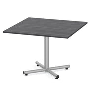 OfficeSource OS Conference/Multi-Purpose Tables 42" Square Top (Requires Base) - Coastal Gray