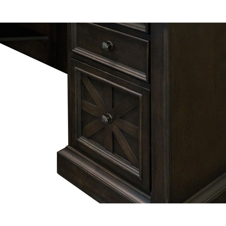 Martin Kingston Desk with Pedestal Box 1 of 2