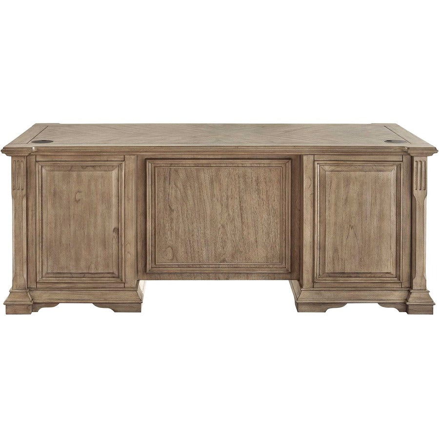 76" Height x 36" Width x 14" Depth - Total Drawer(s): 5 - Double Pedestal - 1 Each