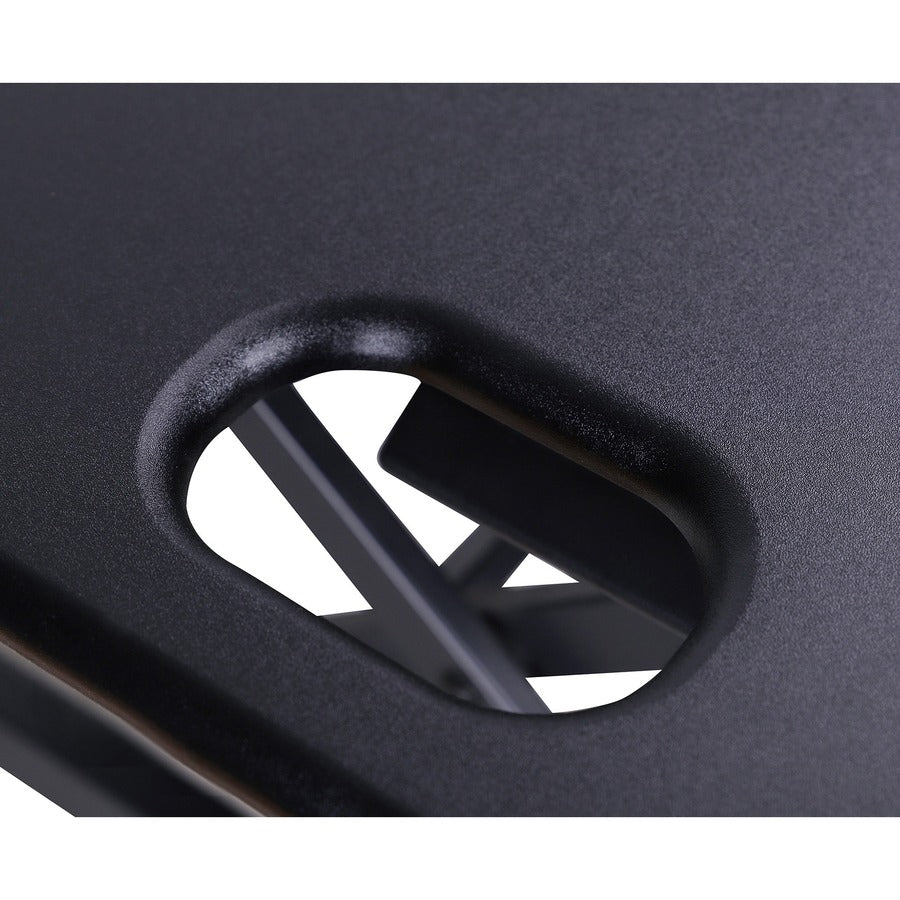 Rocelco Sit/Stand Desk Riser - 45 lb Load Capacity - 20" Height x 45.75" Width x 23.75" Depth - Black
