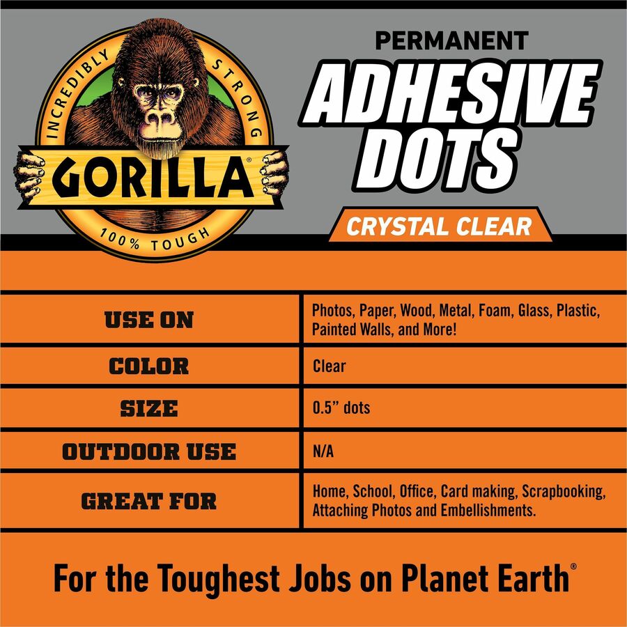 Gorilla Adhesive Dots