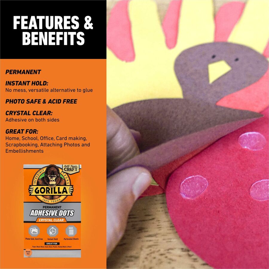 Gorilla Adhesive Dots