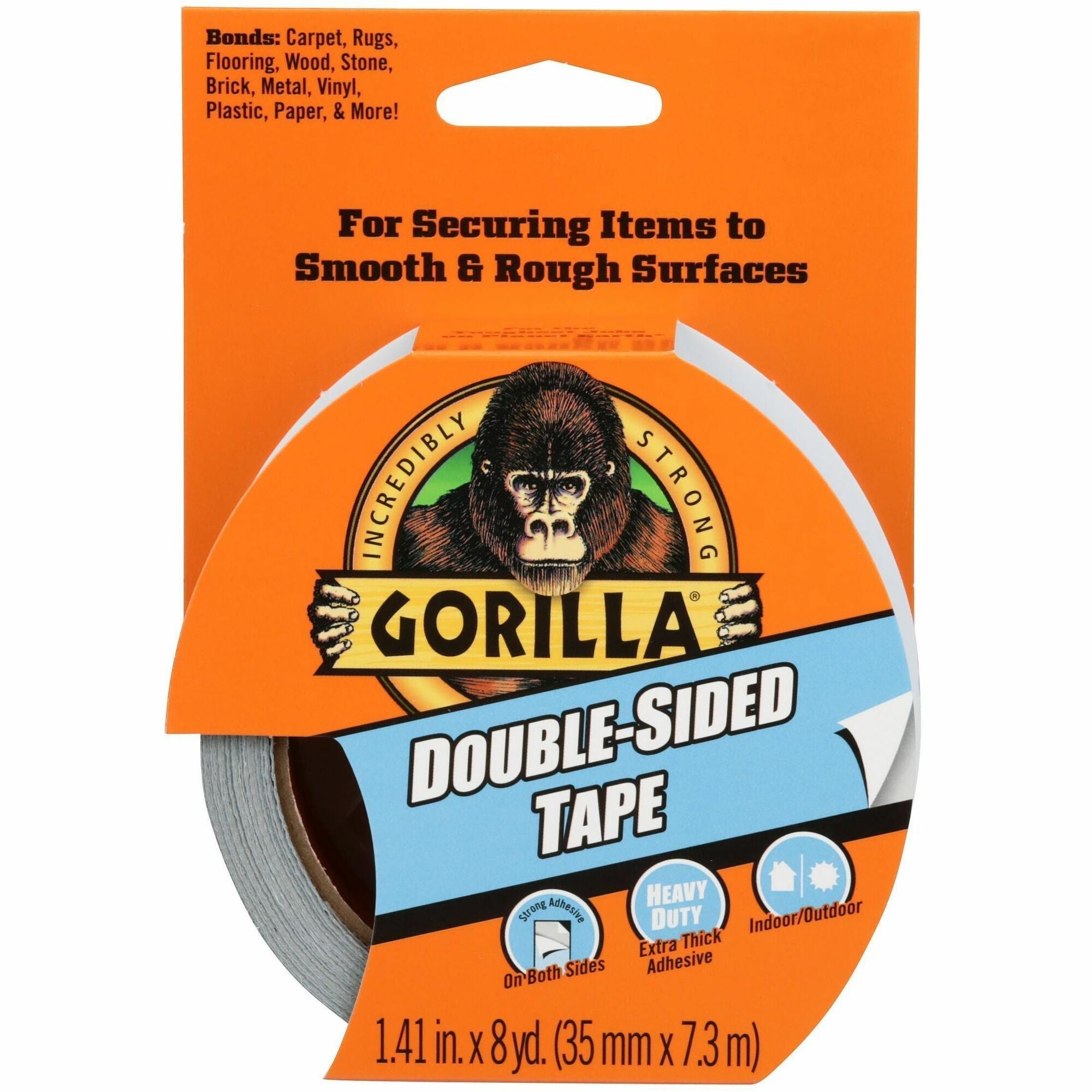 24 ft Length x 1.40" Width - Gray - 1 Roll