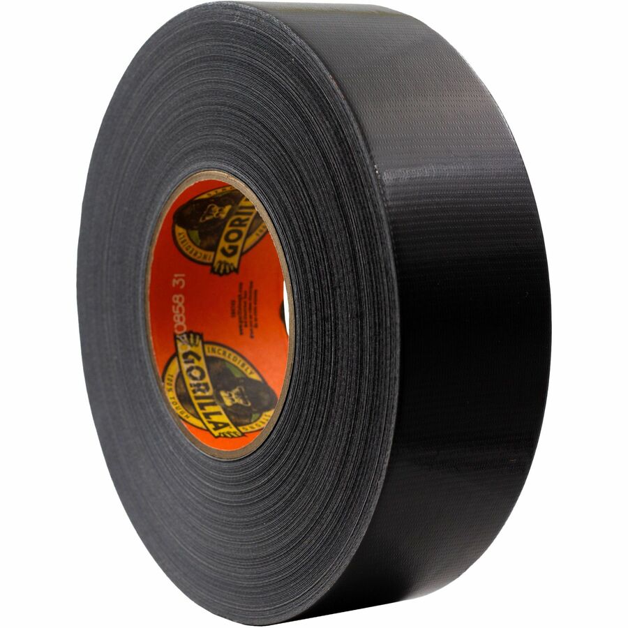 Gorilla Tape - 50 yd Length x 1.88" Width - Black - 1 Roll