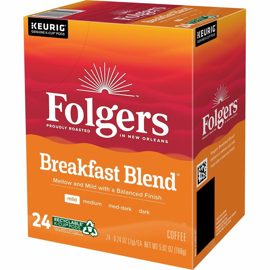 Folgers&reg; K-Cup Breakfast Blend Coffee