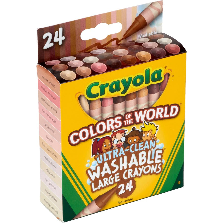 Crayola Ultra-Clean Washabe Large Crayons