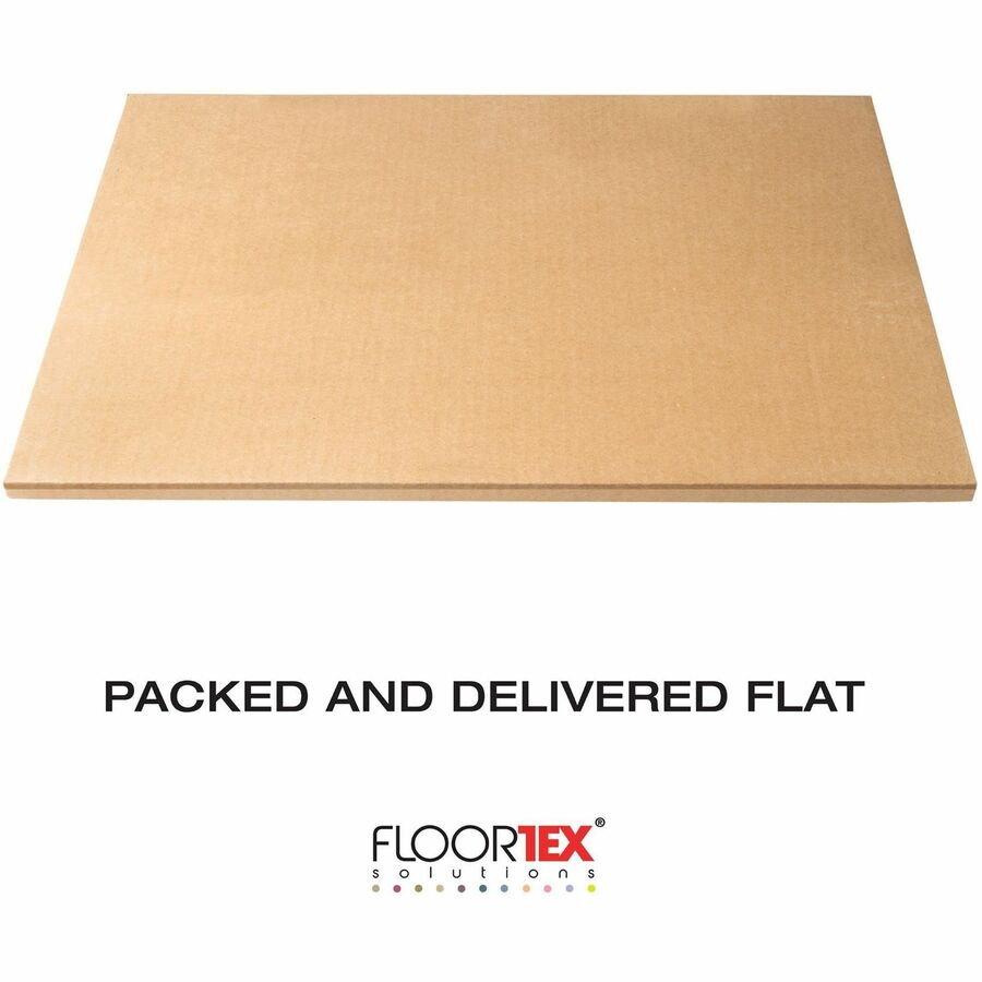 Floortex APET Rectangular for Low/Standard Pile Carpets - 36" x 48"