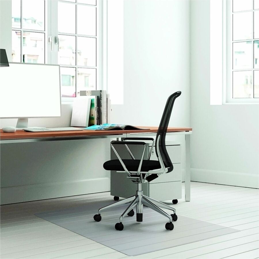 Floortex Cleartex AdvantagematPlus&reg; APET Rectangular for Hard Floors - 46" x 60"