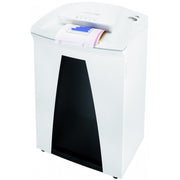 Continuous Shredder - Strip Cut - 32 Per Pass - for shredding Paper, Paper Clip, Staples, CD, DVD, Credit Card - 0.250" Shred Size - P-2/O-2/T-2/E-2 - 12.20" Throat - 26.40 gal Wastebin Capacity - White