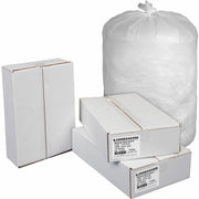 Everyday Genuine Joe High-Density Can Liners, 10 Gallon, 24" x 24", 0.20 mil, Natural, 1000/Carton