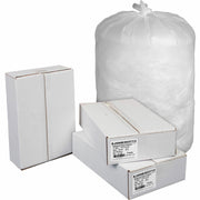 Everyday Genuine Joe High-Density Can Liners, 30 Gallon, 36" x 30", 0.43 mil, Natural, 500/Carton