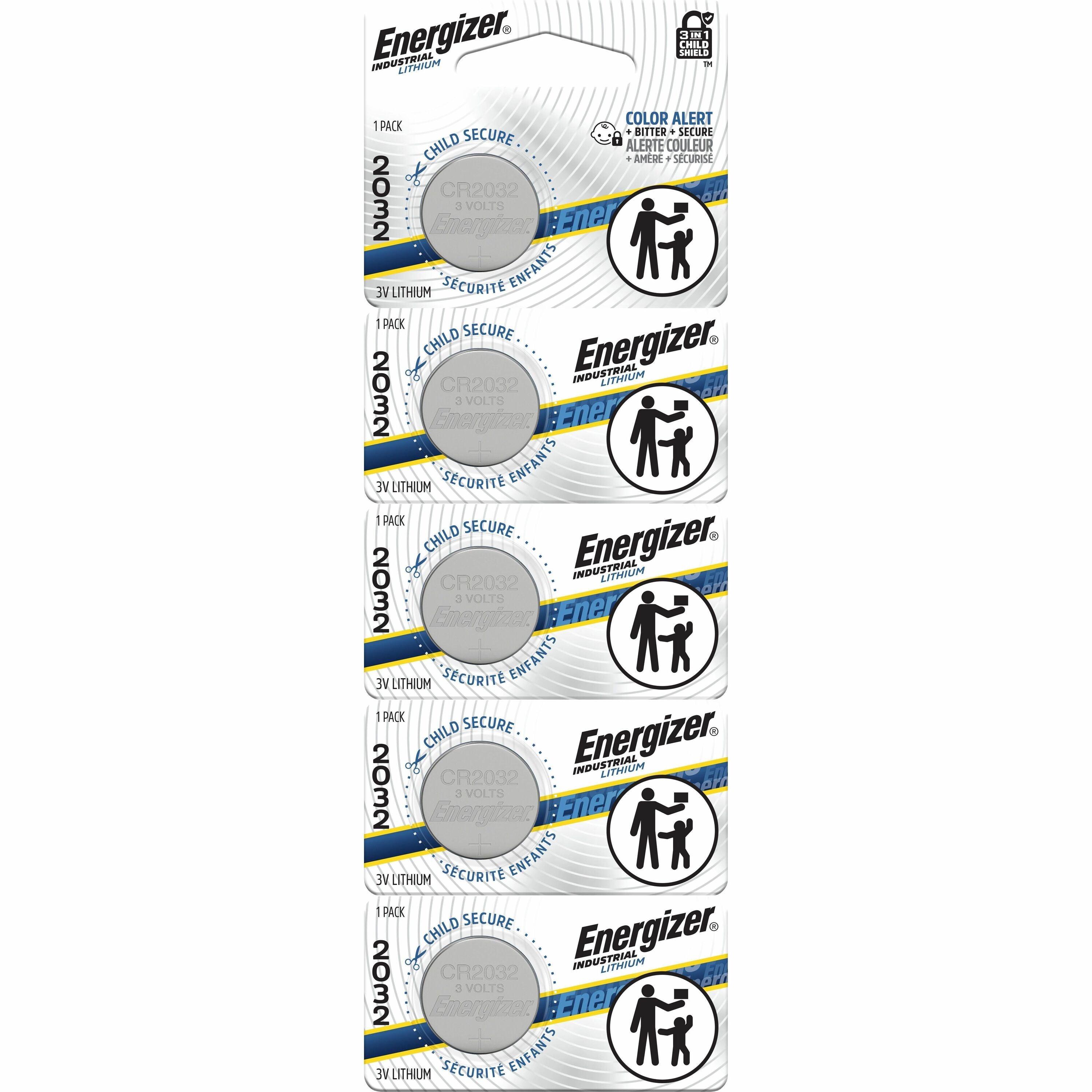 For Digital Thermometer, Multimeter, Construction, Facility Maintenance, Medical Center, Office, Classroom, Electronics, Digital Scale - Coin Cell - 5 / Pack