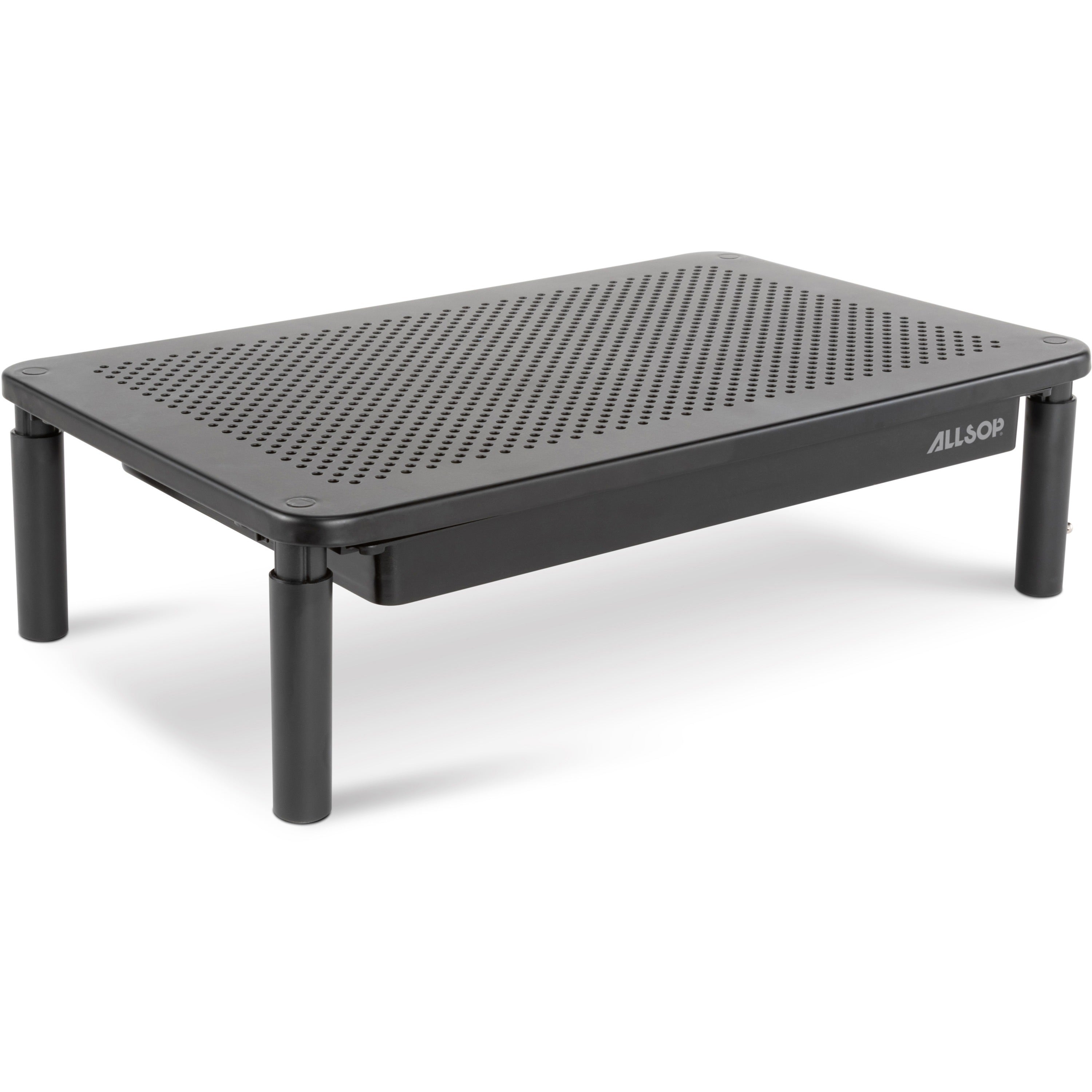 Up to 27" Screen Support - 30 lb Load Capacity - Powder Coated - Metal - Black