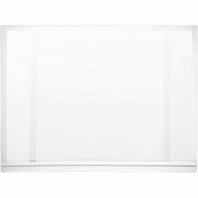 DURABLE Water-Resistant Magnetic Pockets, Tabloid Size, 13.19" W x 17.52" H, Transparent Plastic, Landscape/Portrait, Weather, Dirt, Scratch, & Fade-Resistant - 5/Pack