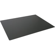 DURABLE Desk Mat, 650x500 mm, Contoured Edges, Rectangular, Polypropylene, Black, 1 Each