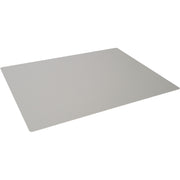 DURABLE Desk Mat, 650x500 mm, Contoured Edges, Rectangular, Polypropylene, Gray, 1 Each