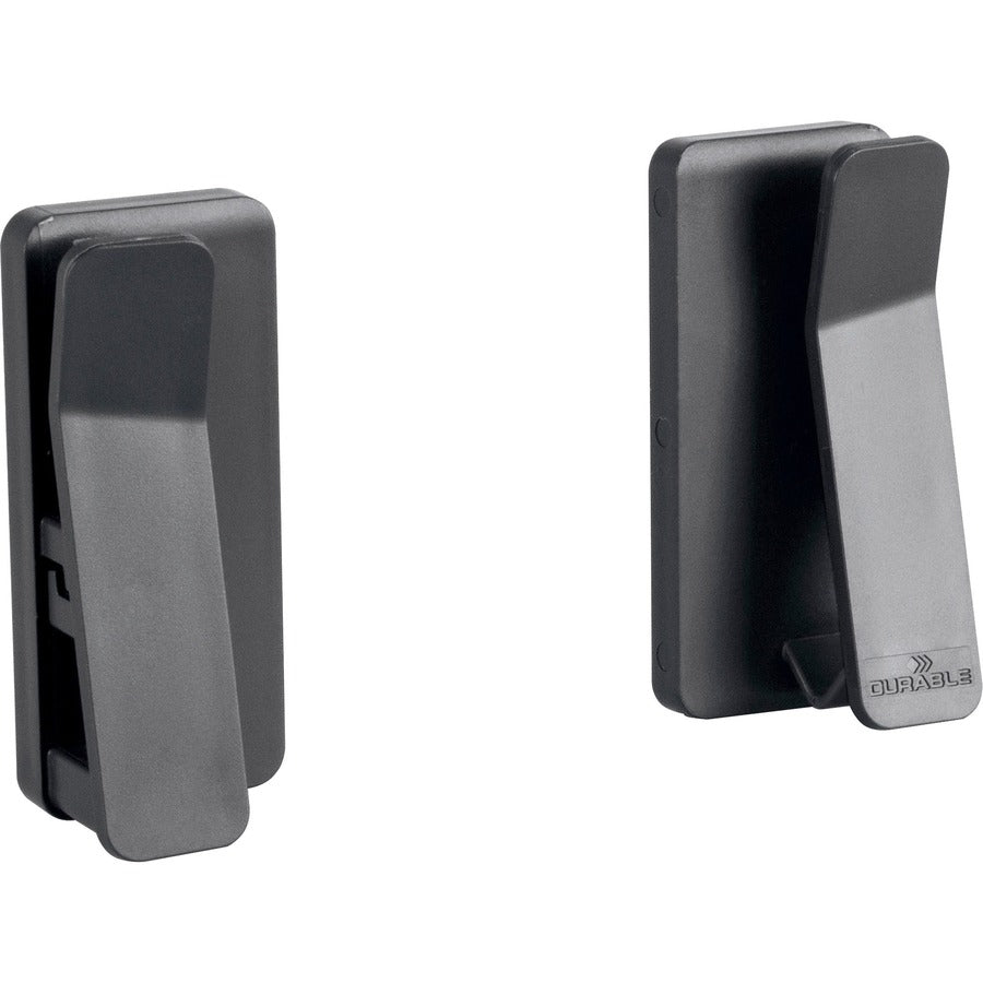 DURABLE VISIOCLIP Wall Mount for Tablet, Smartphone - Charcoal Gray