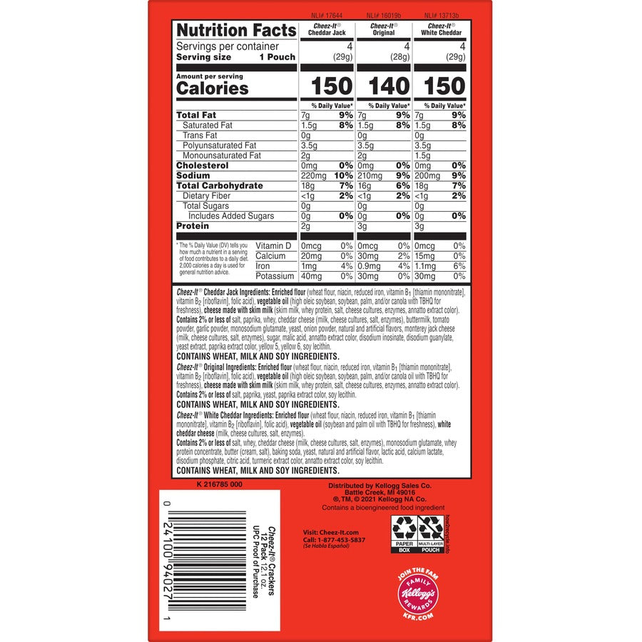Cheez-It Variety Pack