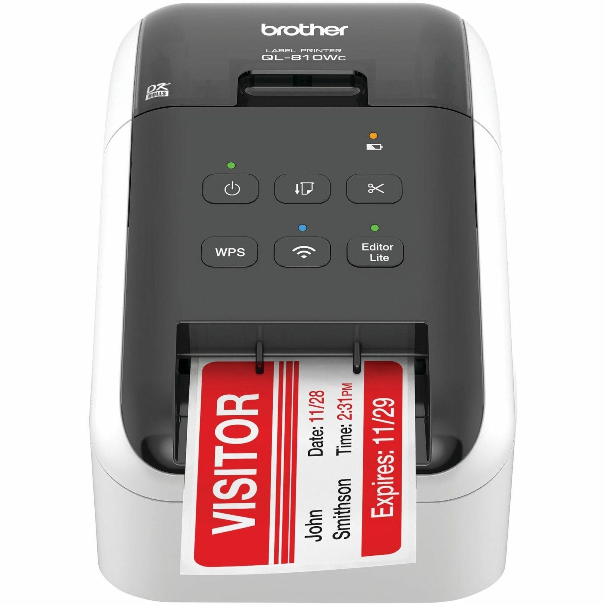 2.30" Print Width - 1.8 lps Mono - 600 dpi - 2.40" Label Width x 36" Label Length - For iOS, PC, Mac, Android