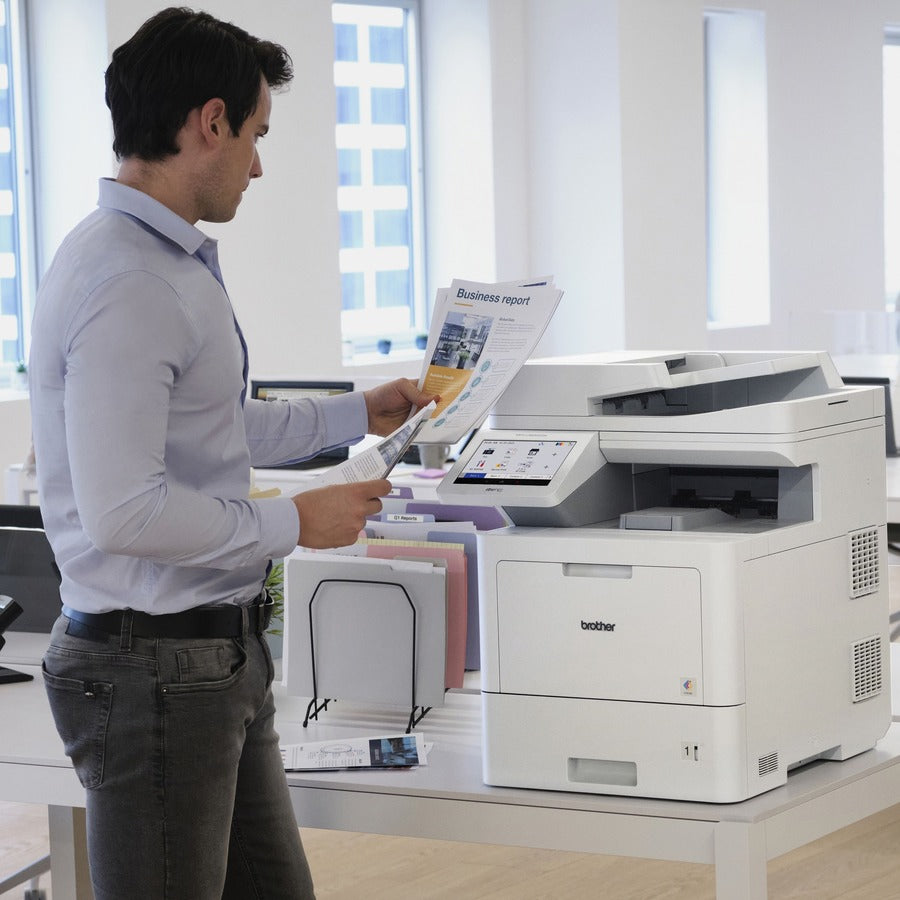 Brother Workhorse MFC-L9630CDN Laser Multifunction Printer - Color