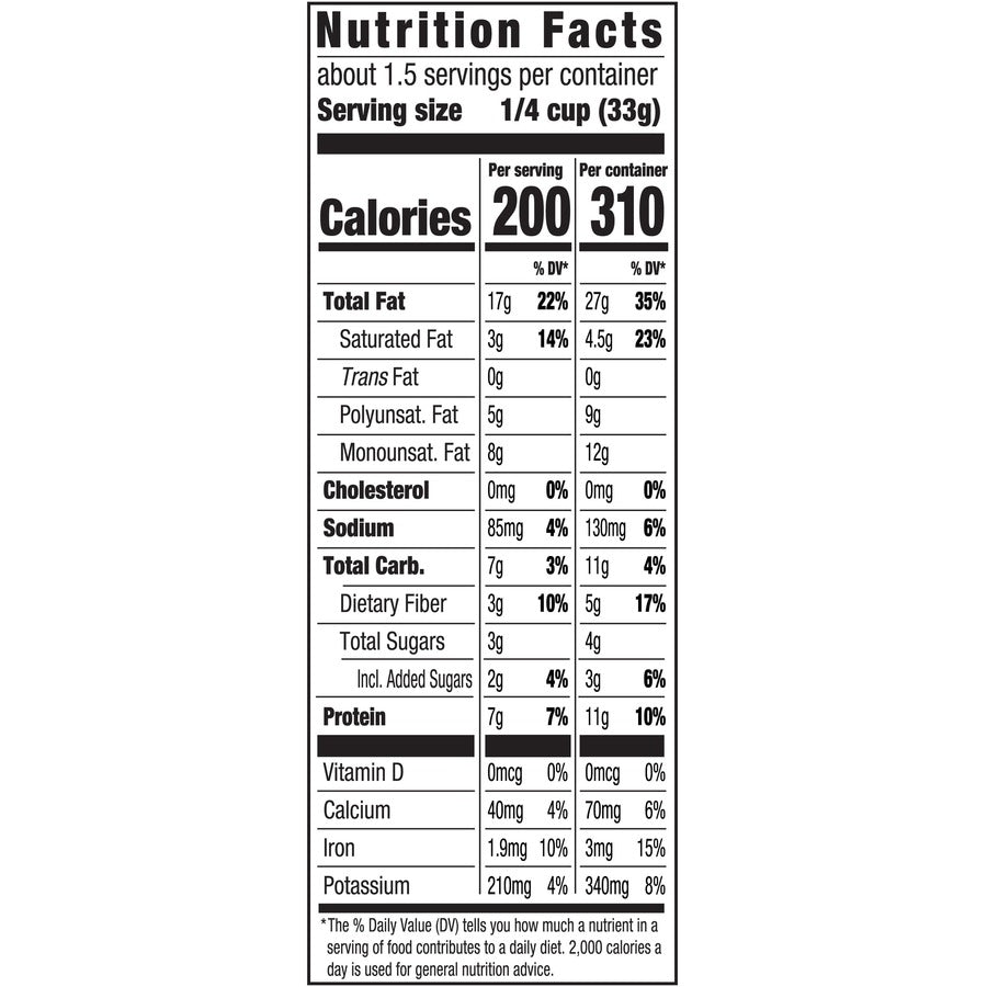 Grain-free, Gluten-free, No Artificial Color, No Artificial Flavor, Preservative-free, Resealable Bag - Crunch, Walnut, Almond, Peanut, Blueberry - 1 Serving Bag - 1.85 oz - 14 / Carton