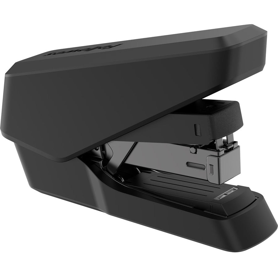 Fellowes EasyPress Half Strip Stapler, Black, 40 Sheet Capacity, Holds 105 Staples, 0.25" Staple Size, 1 Each