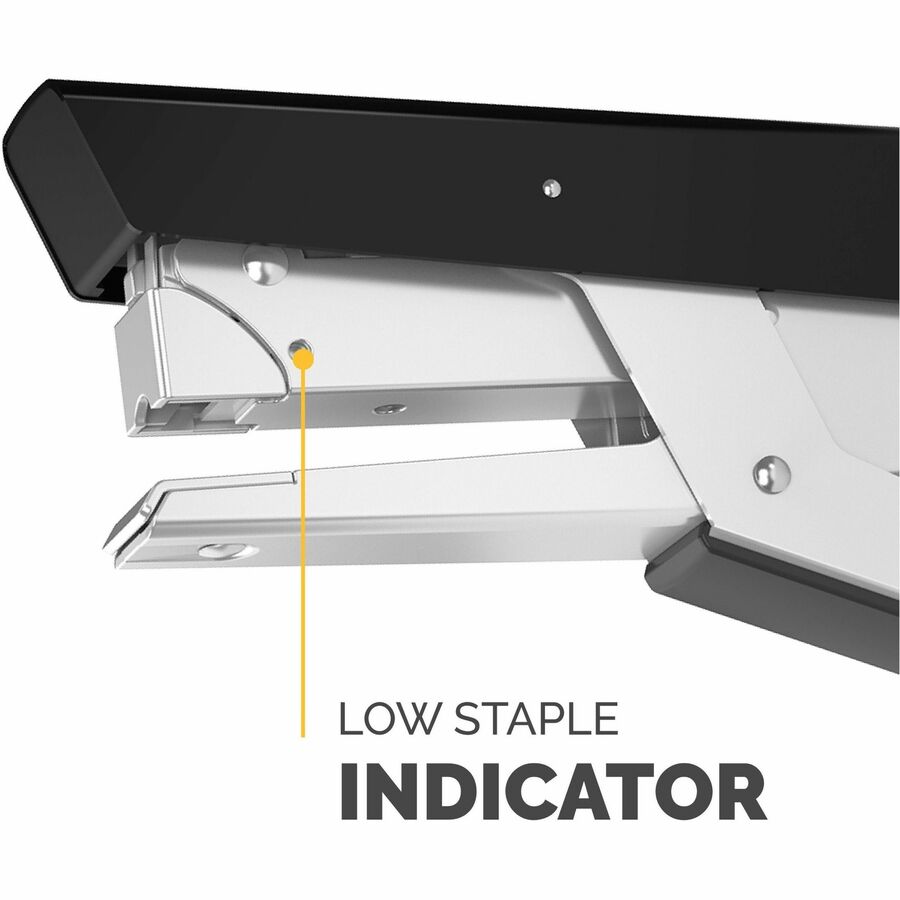 Fellowes LX890 Handheld Plier Stapler, Black, Metal, Staples Up to 40 Sheets, Staple Sizes 0.25" & 0.31", 1 Each