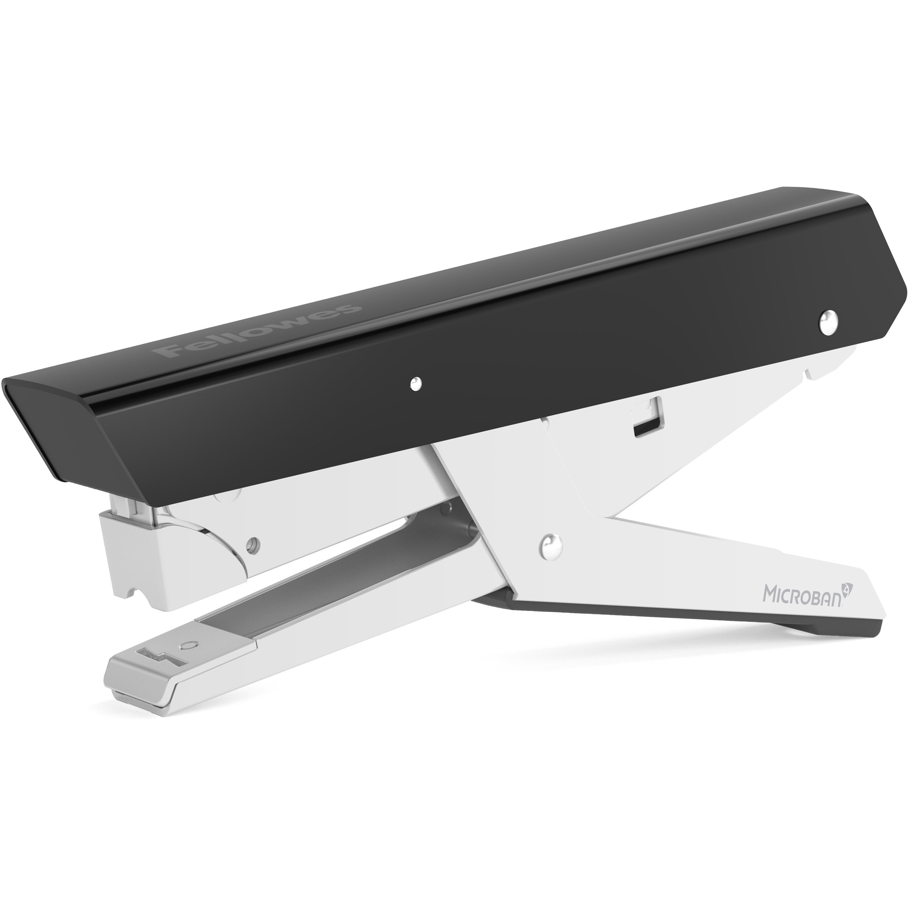 Fellowes LX890 Handheld Plier Stapler, Black, Metal, Staples Up to 40 Sheets, Staple Sizes 0.25" & 0.31", 1 Each