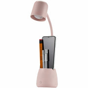 Bostitch Desk Lamp with Storage Cup, Pink
