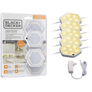 BLACK+DECKER LED Puck Light Kit