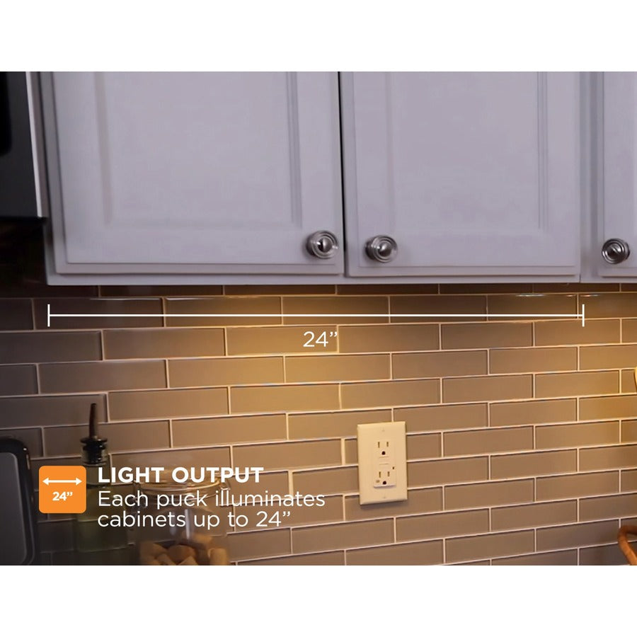 BLACK+DECKER LED Puck Light Kit