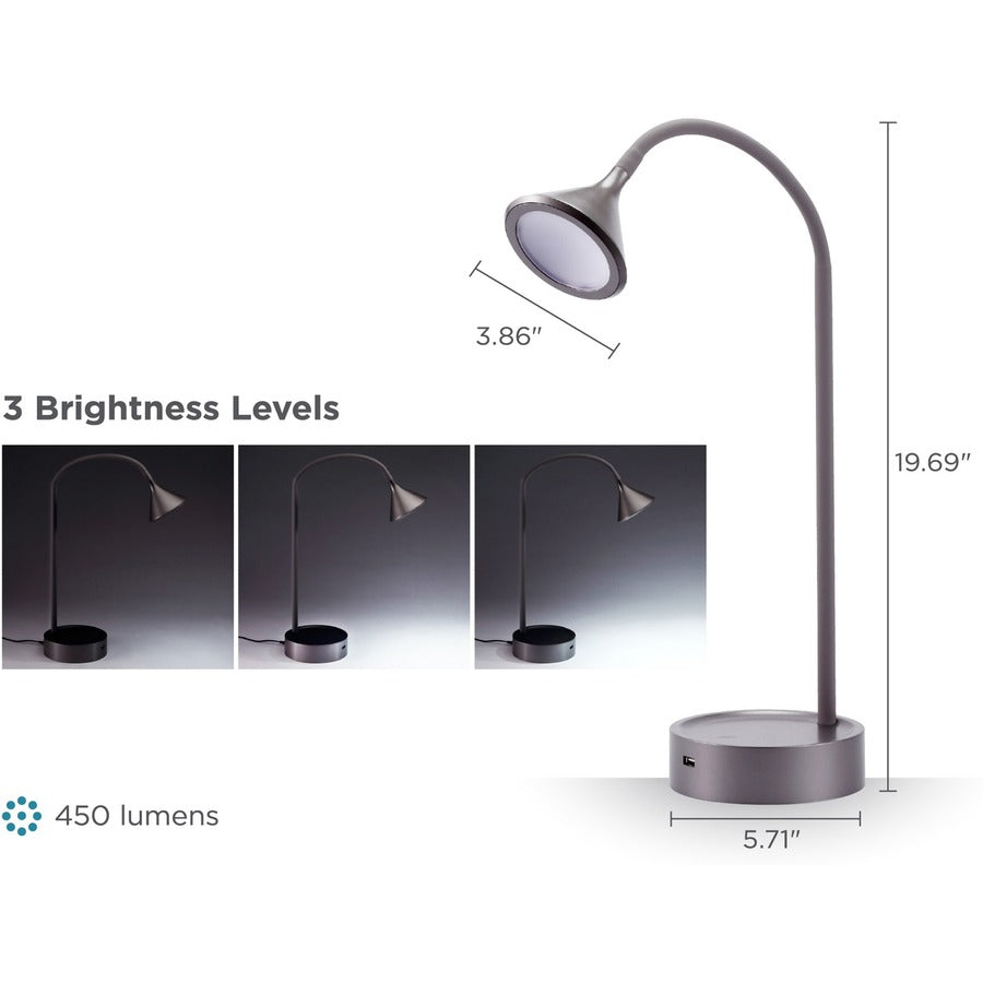 Bostitch LED Gooseneck Lamp