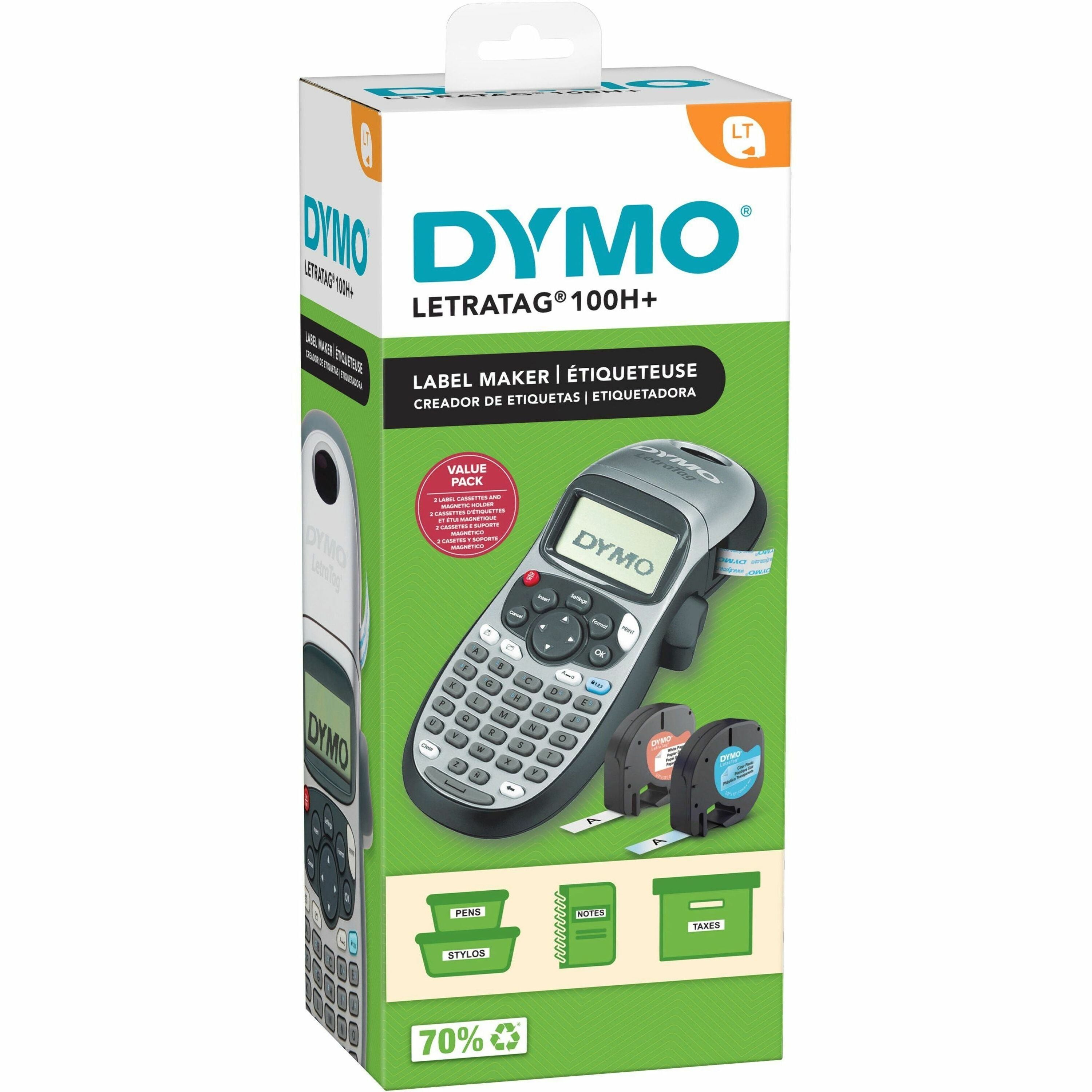 Direct Thermal - 5 Font Size - Label - Silver - Handheld - Underline, Auto Power Off - for Home