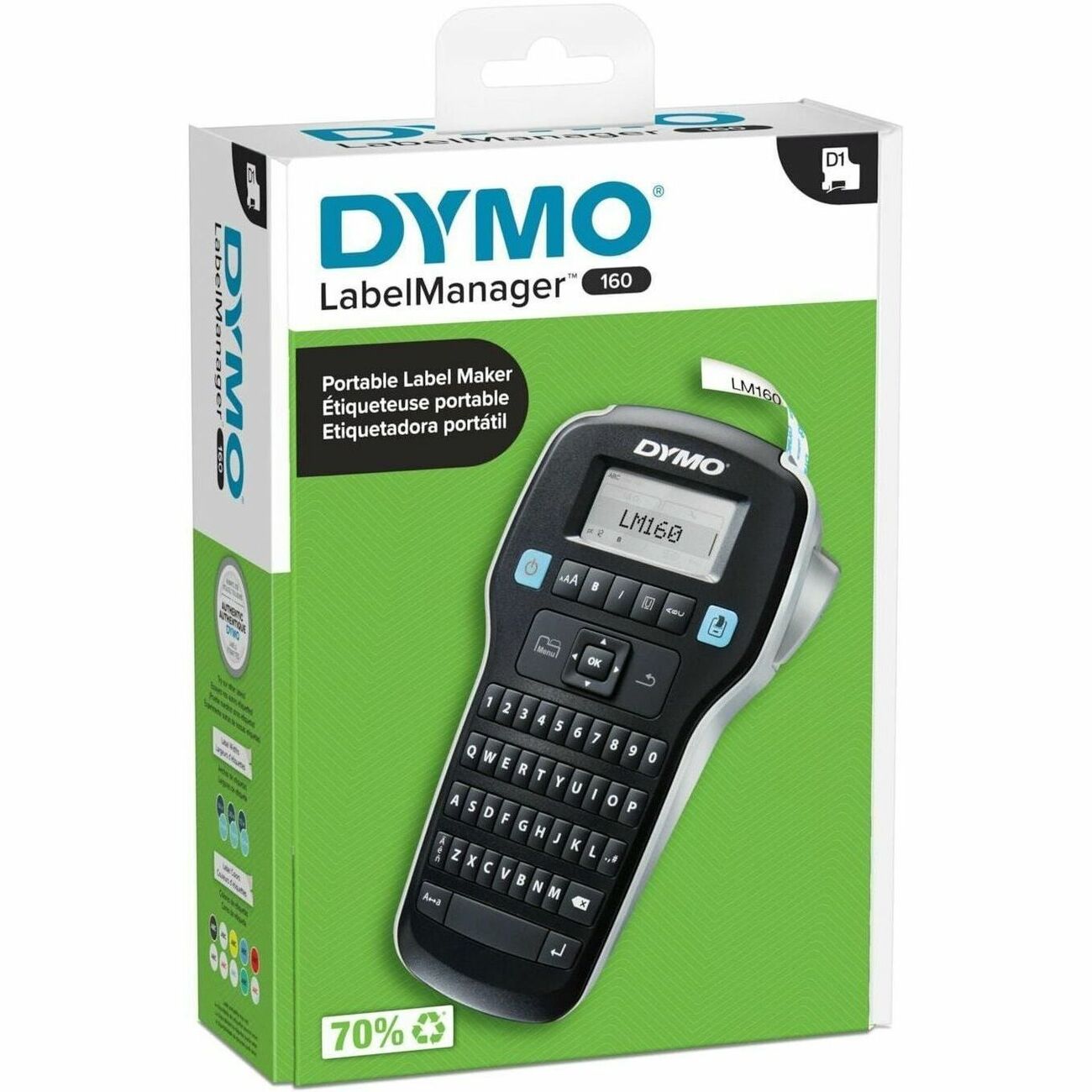 0.25" , 0.37" , 0.50" - Battery - Black - Handheld - Auto Power Off, English Layout Keyboard, Compact, Lightweight, Portable