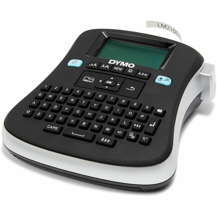 Tape - 0.25" , 0.37" , 0.50" - Black - Handheld - Internal Memory, Save Text, English Layout Keyboard, Portable - for Home, Office