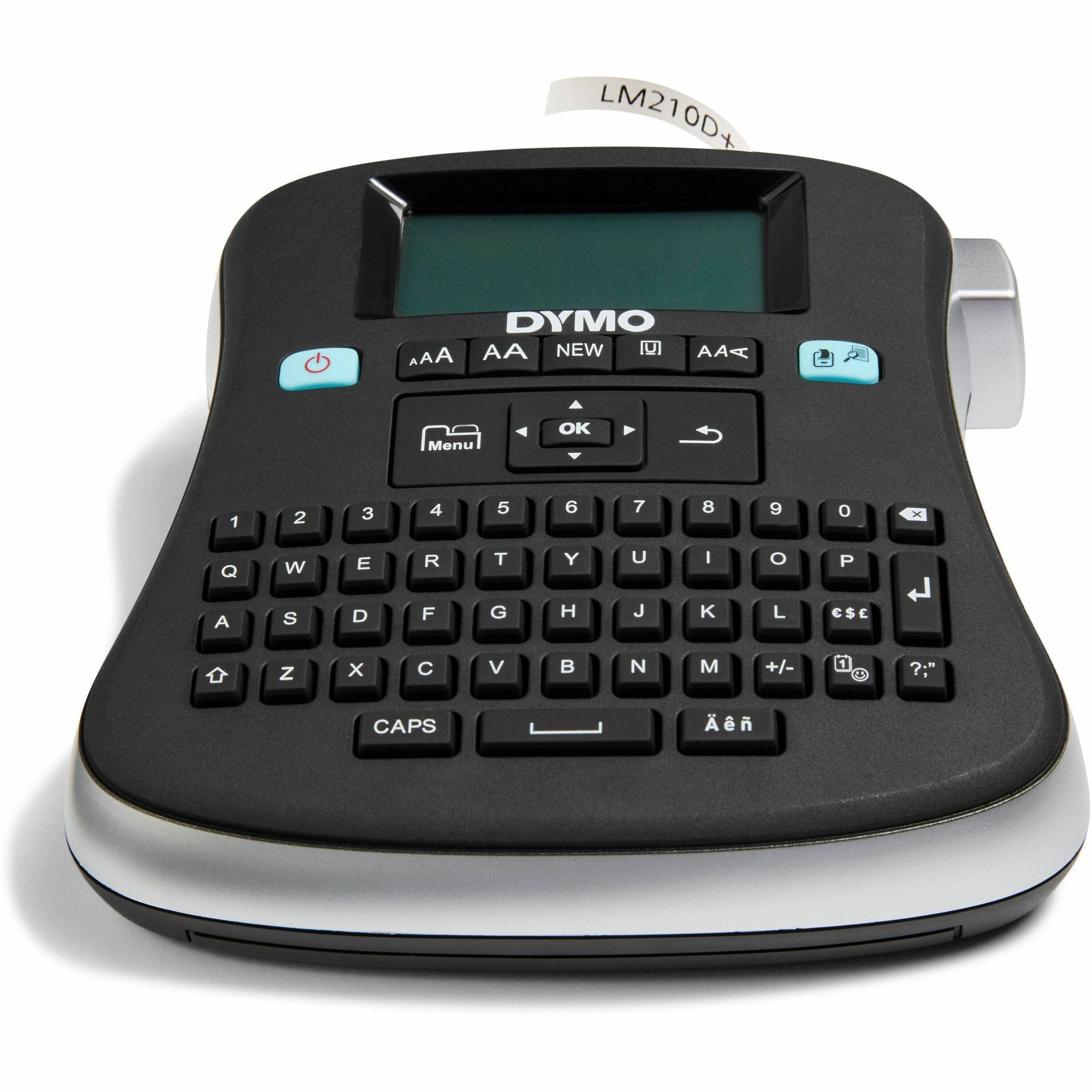 Tape - 0.25" , 0.37" , 0.50" - Black - Handheld - Internal Memory, Save Text, English Layout Keyboard, Portable - for Home, Office