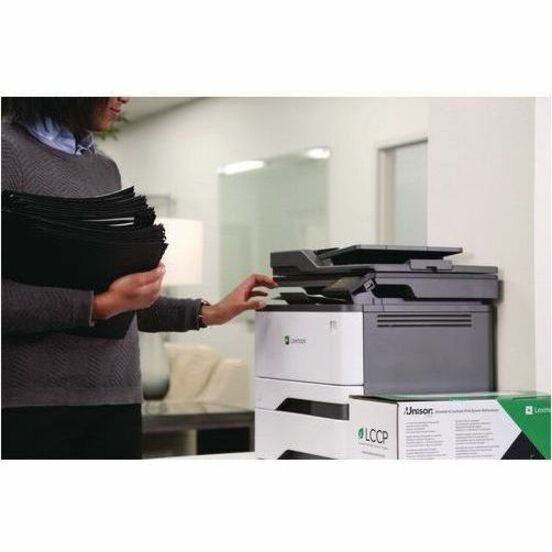 Lexmark Original Laser Toner Cartridge - Return Program - Black - 1 Each