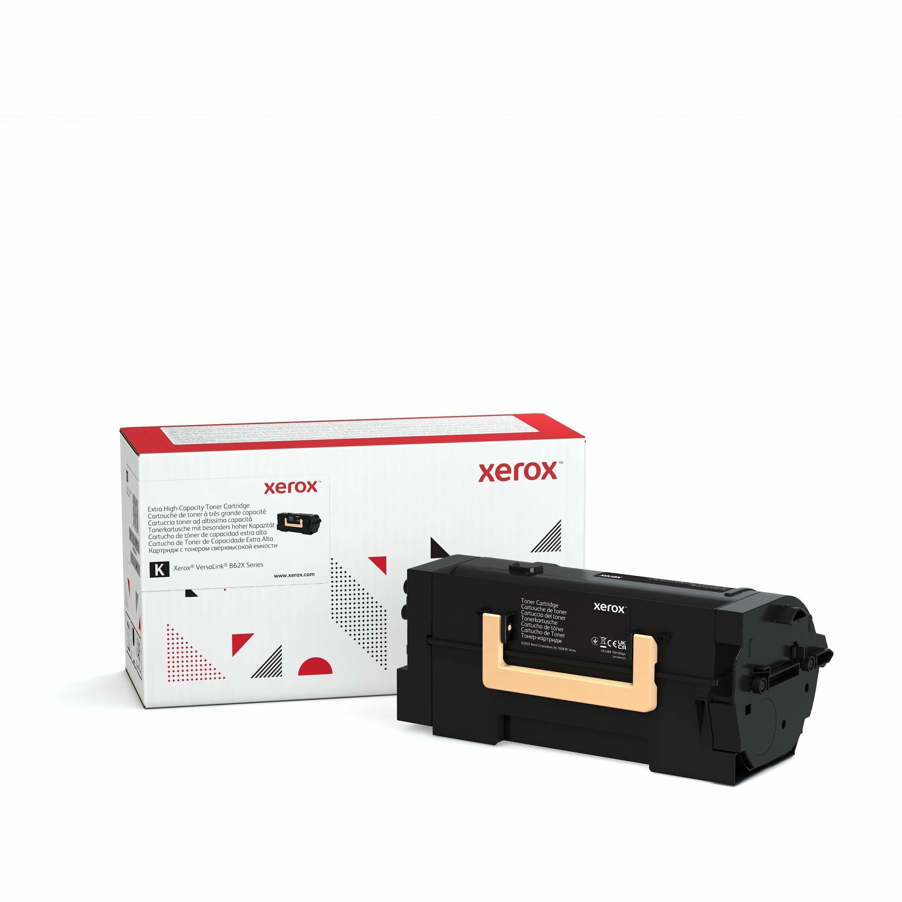 Xerox Original Extra High Yield Black Laser Toner Cartridge, 42,000 Page Capacity, 1 Pack