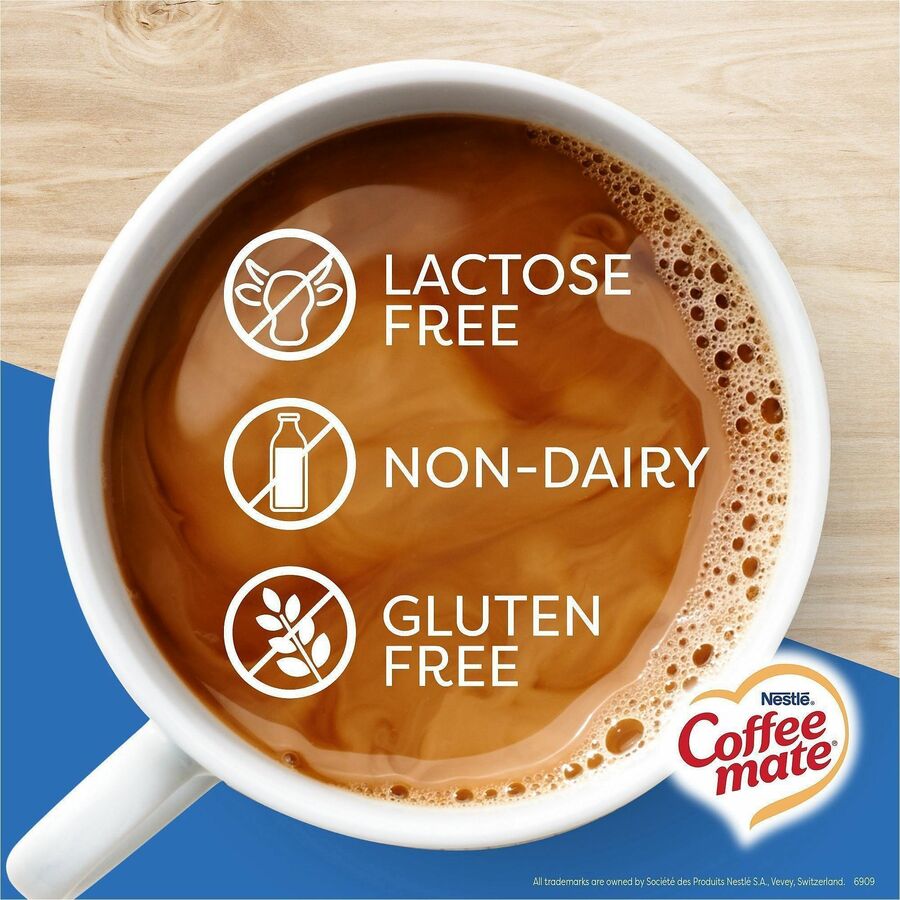 Coffee mate Almond Milk Vanilla Plant-Based Liquid Creamer Singles, Natural Vanilla Almond Milk Flavor, 0.38 fl oz (11 mL), 50/Box, 4 Boxes per Carton