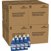 Dawn Manual Pot/Pan Detergent - 38 fl oz (1.2 quart) - Heavy Duty - Blue - 64 / Pallet