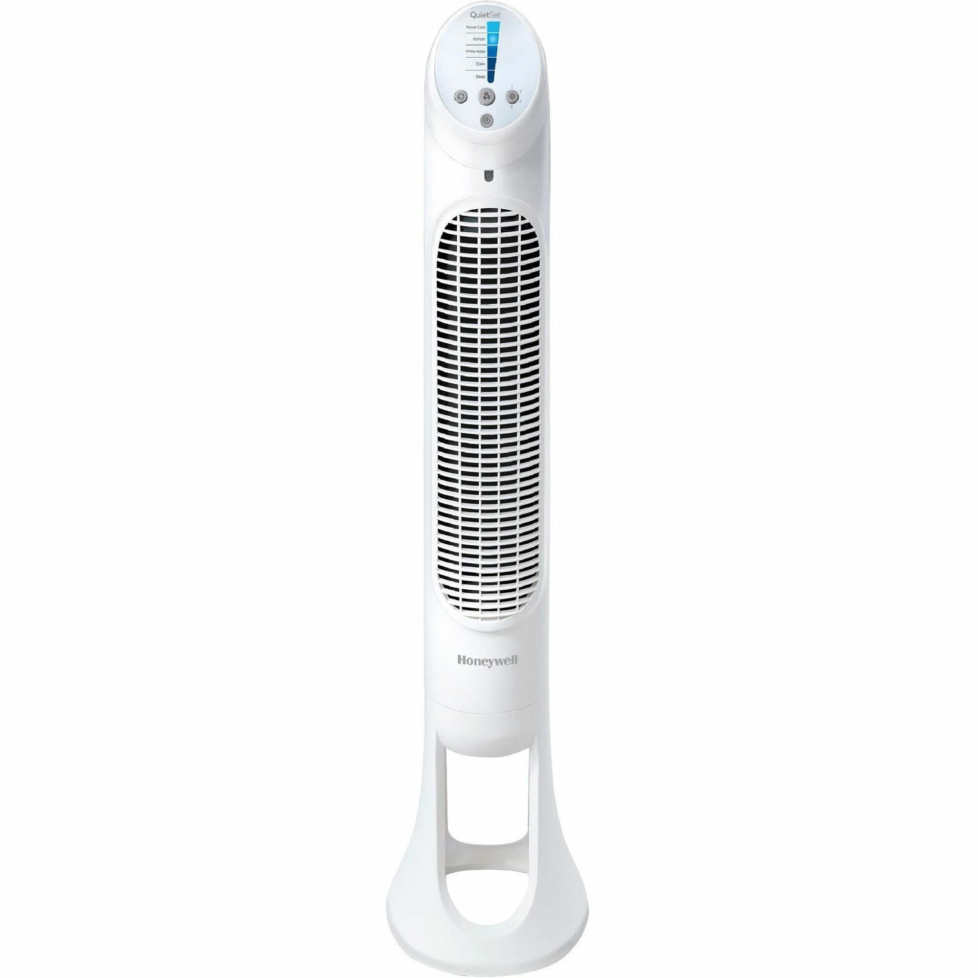 5 Speed - Oscillating, Remote, Timer-off Function, Quiet, Sturdy, Electronic Control Panel, Touch Operation - 40" Height x 8.3" Width x 10.8" Depth - Plastic - White